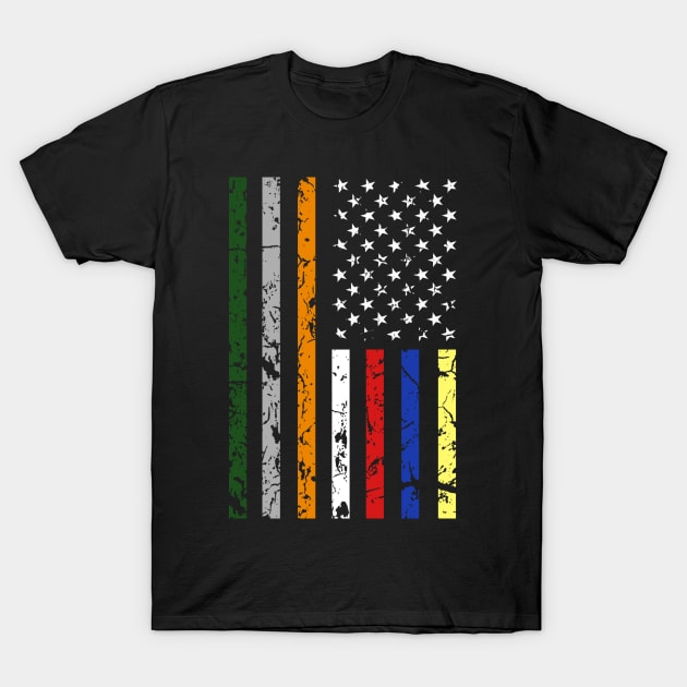 First responder flag T-Shirt by Adventures in Everyday Cooking